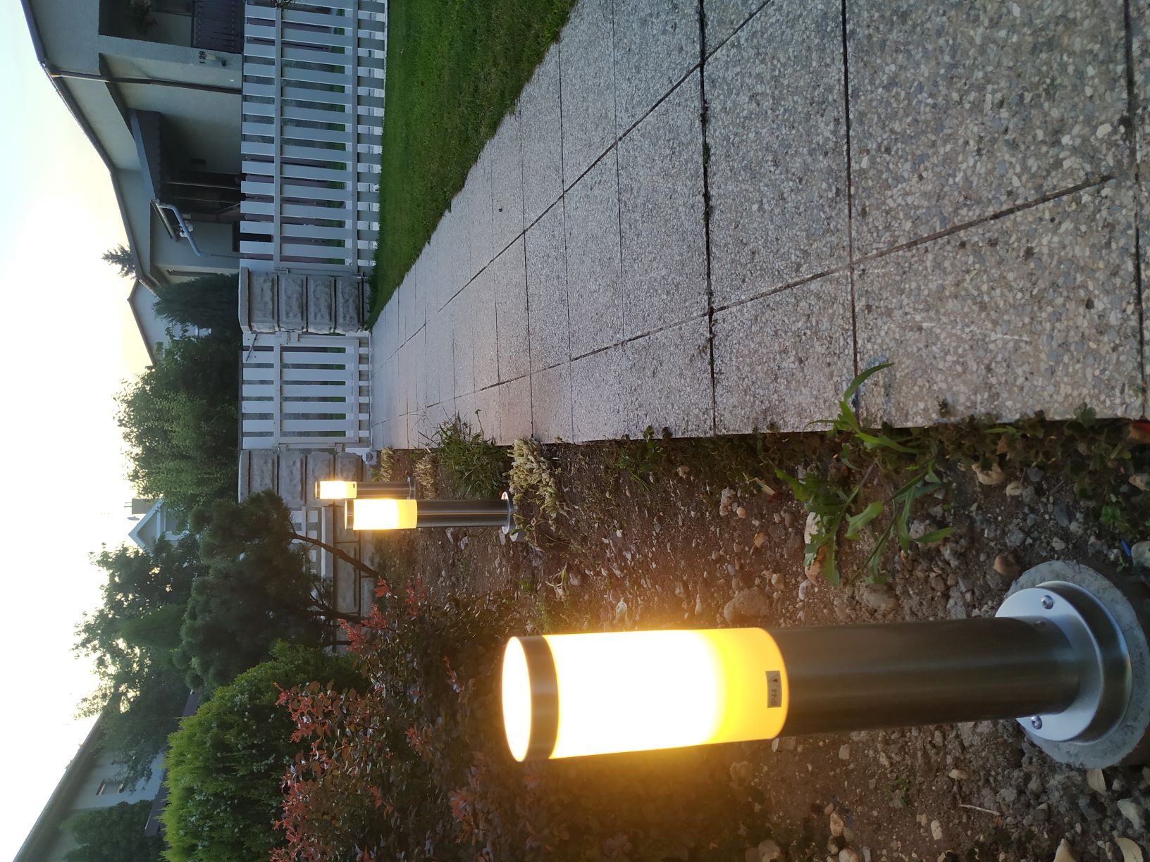 Exterierové osvetlenie so senzorom