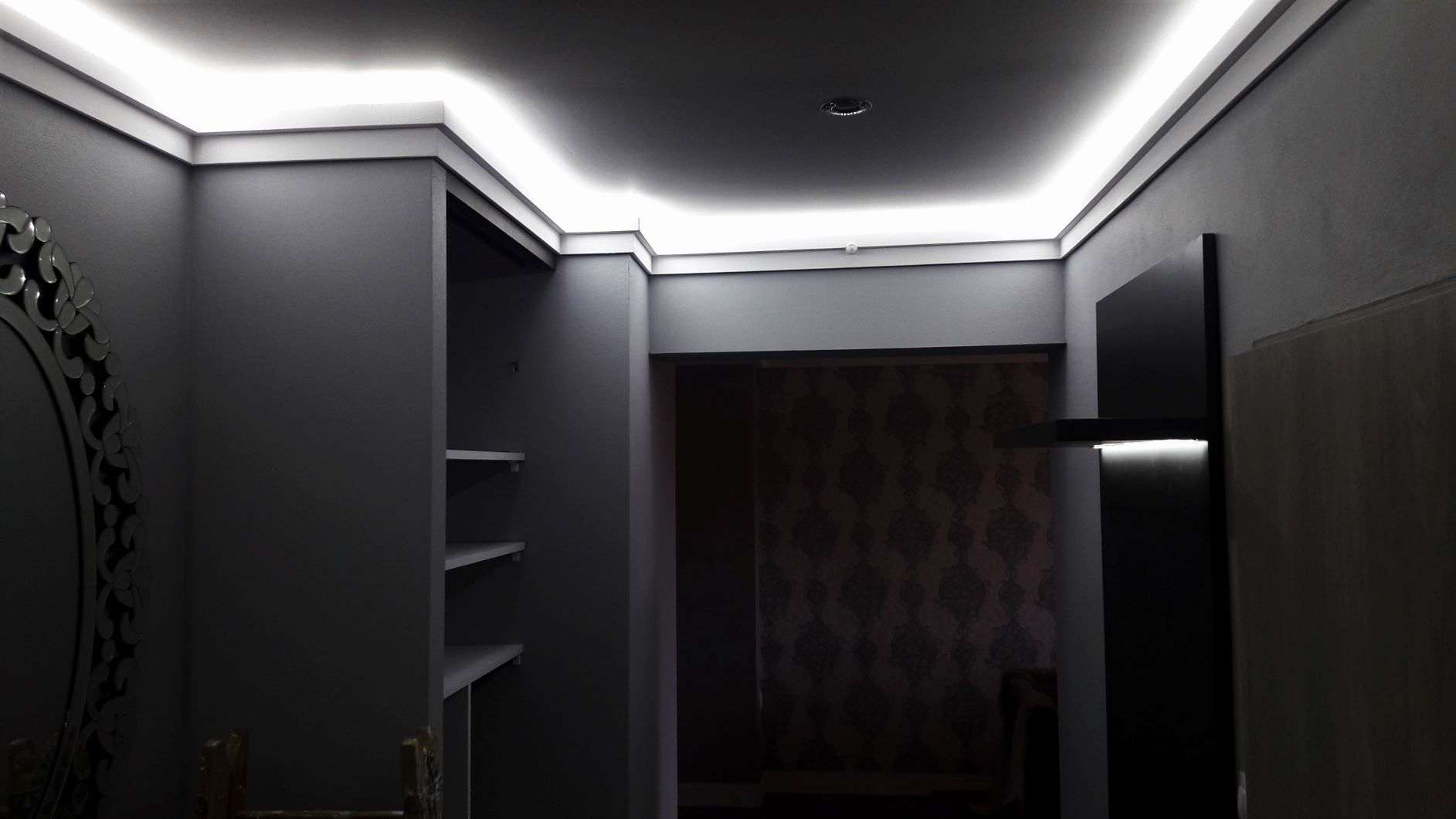 Posvietenie na senzor